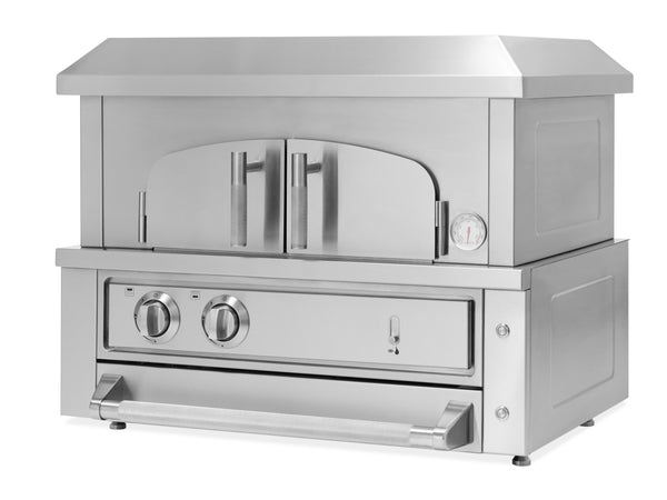 pizza_333 Outdoor Kitchen Platinum 33 in. Countertop Pizza Oven