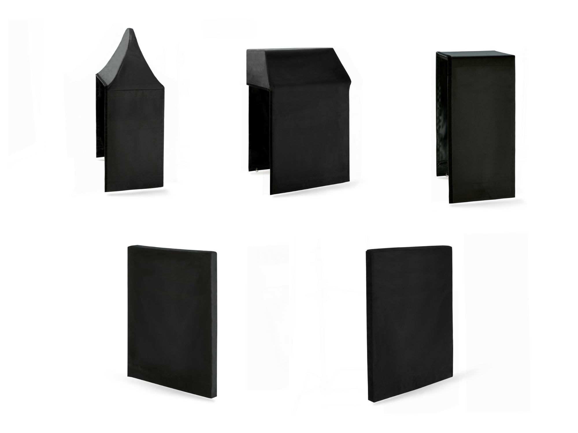Outdoor Kitchen Classic Cover Bundle: Performance Grill, 16 in. Sink, 16 in. Cabinet, Right/Left Side Panel