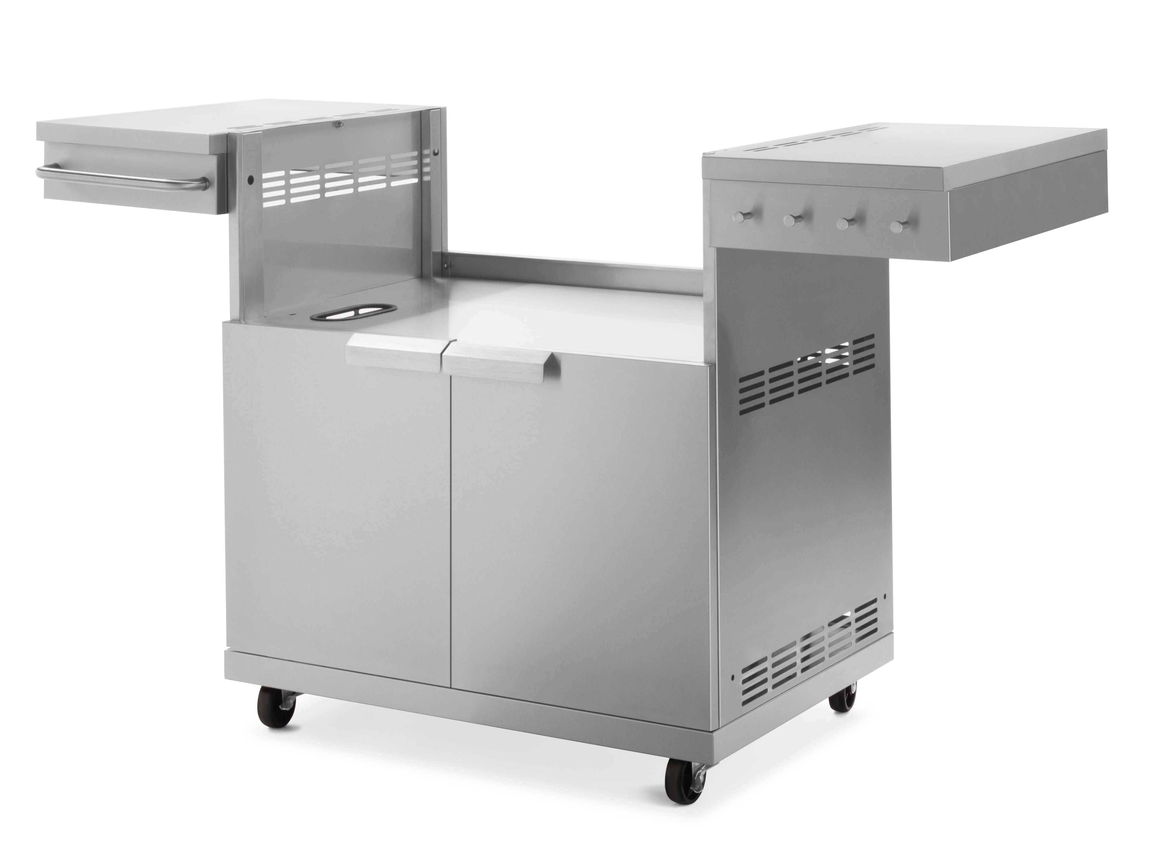 Outdoor Kitchen Classic Stainless Steel Grill Cart