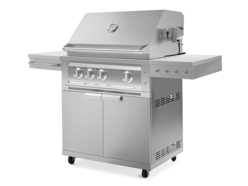 Built-in Platinum Grill with Cart - Natural Gas & Liquid Propane