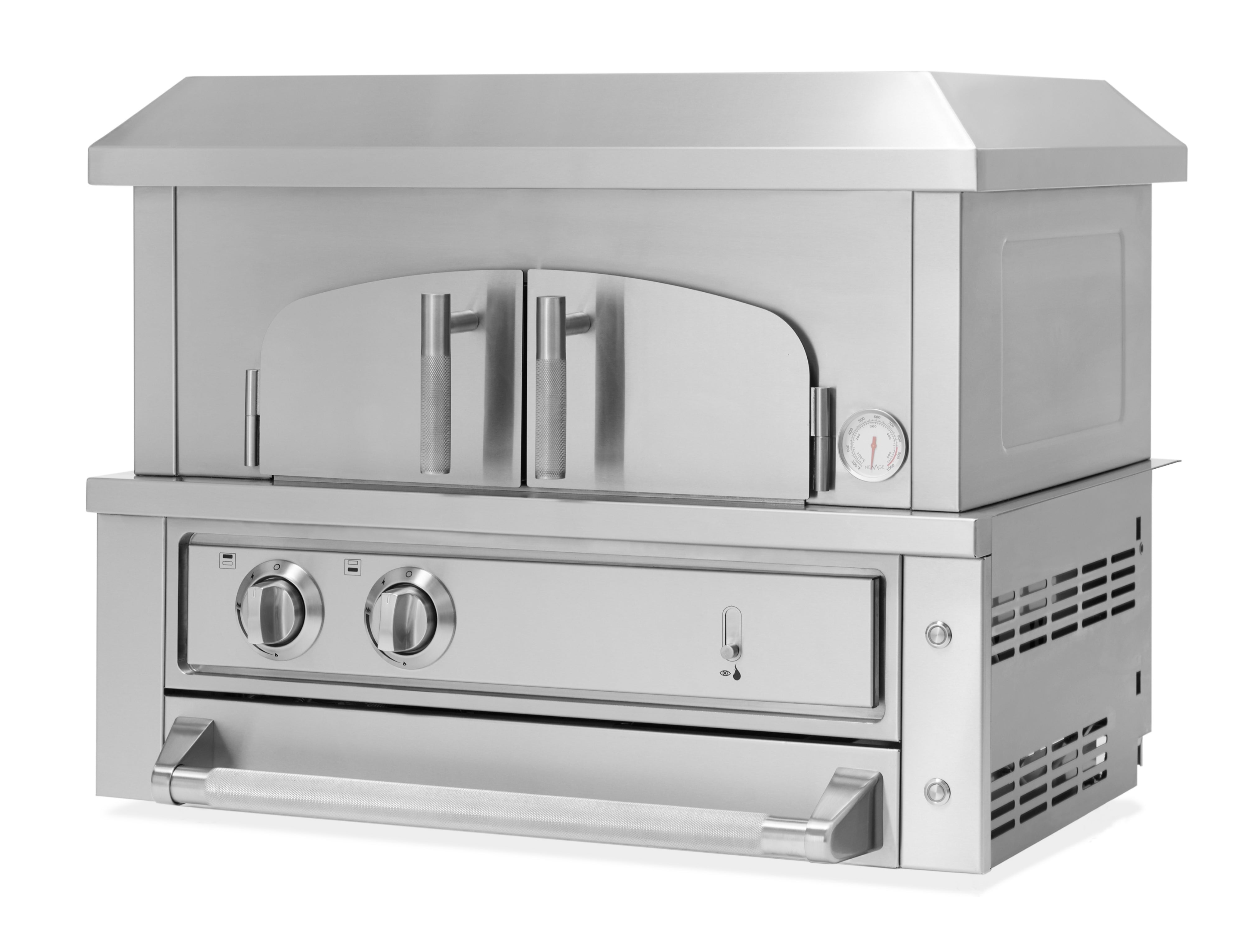 Outdoor Kitchen 33 in. Platinum Built-In Pizza Oven