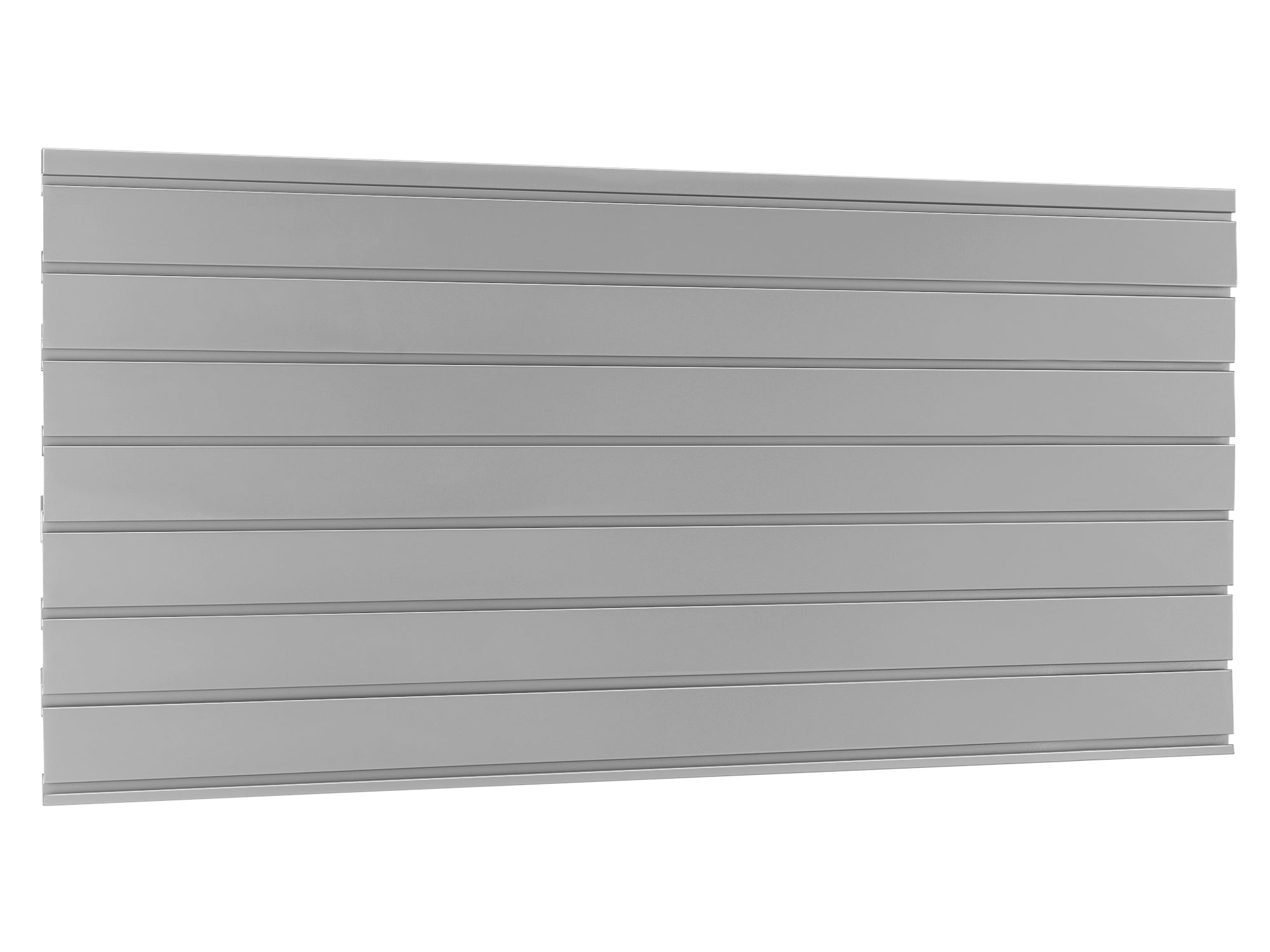 Bold Slatwall Backsplash – Heavy-Gauge Steel  – 150 lbs Capacity per sq. ft. – Wall Organization System